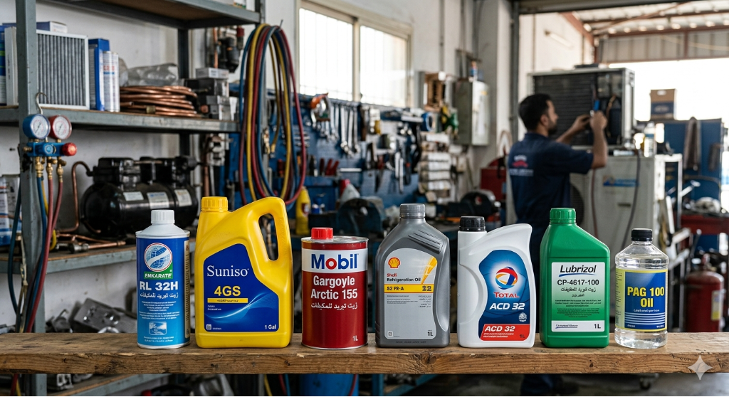 Oils refrigeration